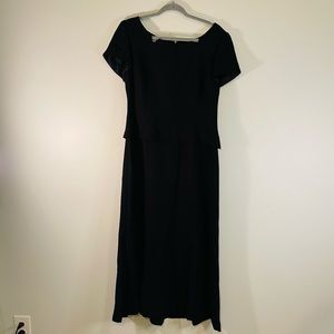 Black maxi dress by Maggy London size 12